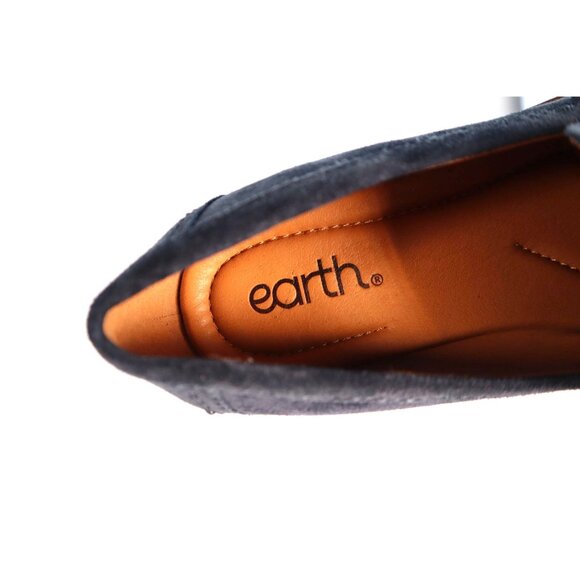 Earth Women's Suede Loafers with Chain Detail Size 8 - Picture 6 of 7